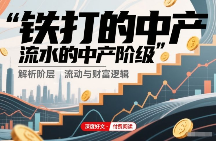 付费文章：铁打的中产，流水的中产阶级