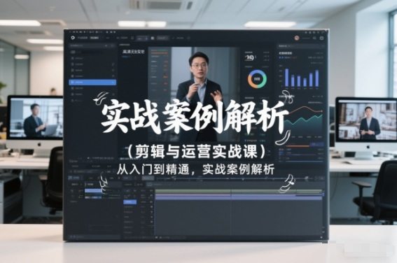 剪辑与运营实战课，从入门到精通，实战案例解析(更新2026)